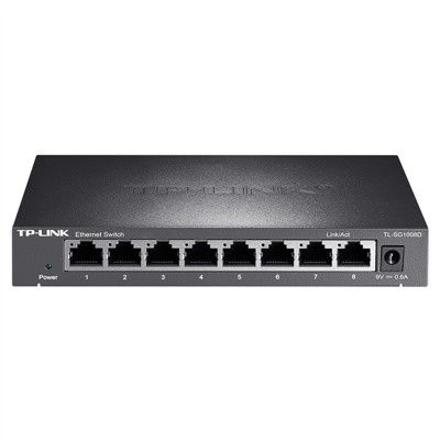 5 porte TL-SG1008D Gigabit Plug and Play Network Switch con velocità di inoltro di pacchetti di 11,9M