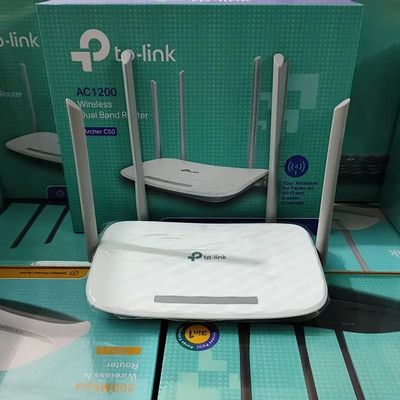 TP-Link Archer C50 Dual Band 1200Mbps Wi-Fi Router con antenne 4*5dBi
