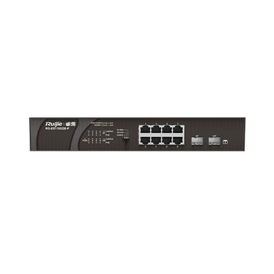 Fornitura di alimentazione da 110 W con 8 porte RG-ES110GD-P V2 RG-ES110GDS-P Gigabit POE Access Network Switch