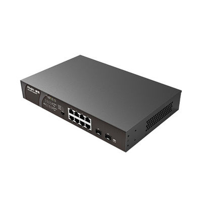 Fornitura di alimentazione da 110 W con 8 porte RG-ES110GD-P V2 RG-ES110GDS-P Gigabit POE Access Network Switch