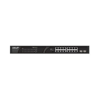 Interruttore di rete di accesso POE plug-and-play a 16 porte 100G RG-ES118-P con muffa privata