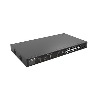 Interruttore di rete di accesso POE plug-and-play a 16 porte 100G RG-ES118-P con muffa privata