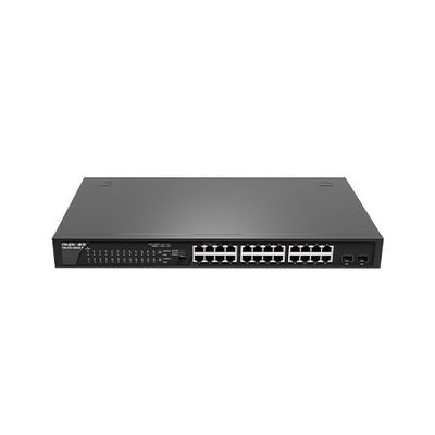 RG-ES126GS-LP24 100G Switch di rete di accesso POE plug-and-play con 2 porte a monte