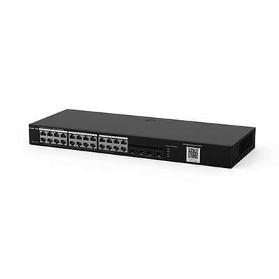 Ruijie Reyee 24-port Gigabit Access Switch con Gigabit Uplink e Private Mold